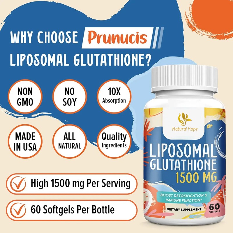 Liposomal L-Glutathione Manufacturer - Vitamin C Antioxidant Softgels