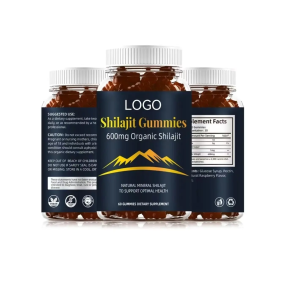 Shilajit Gummies Factory - Organic 600mg Himalayan Resin Antioxidant