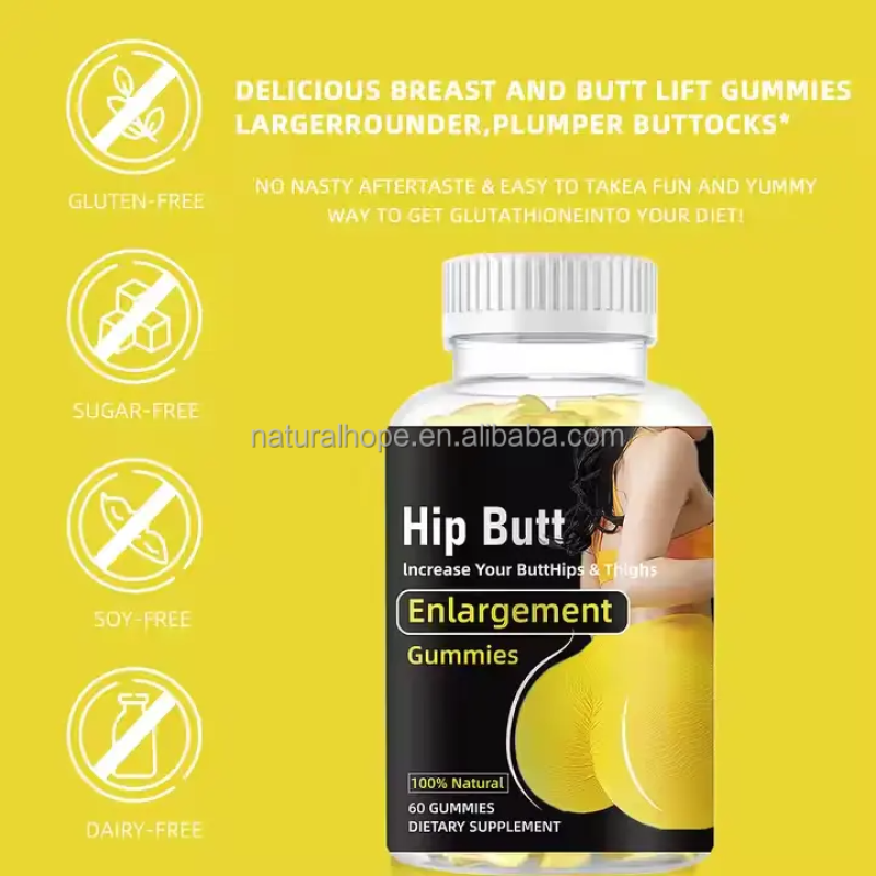 Butt Enhancement Gummy Factory - OEM/ODM Private Label Hip Enlargement