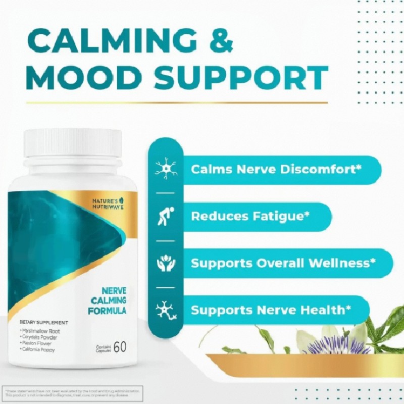 Nerve Calming Capsules Manufacturer - Pro5 Relaxing Health Care Supplement