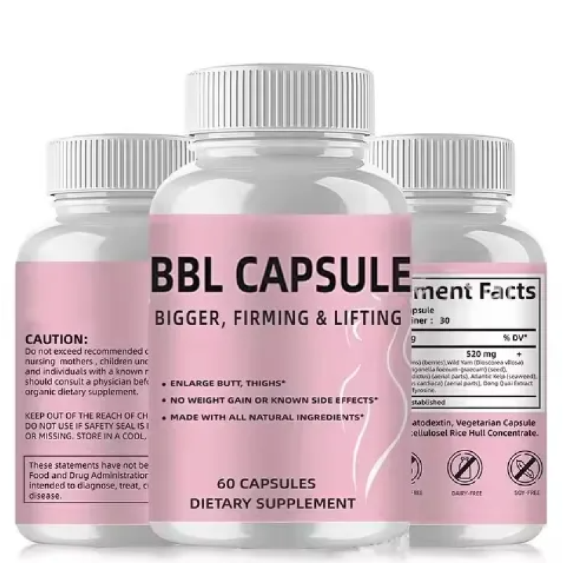 BBL Capsules Factory - OEM Natural Herbal Butt Enlargement Supplement