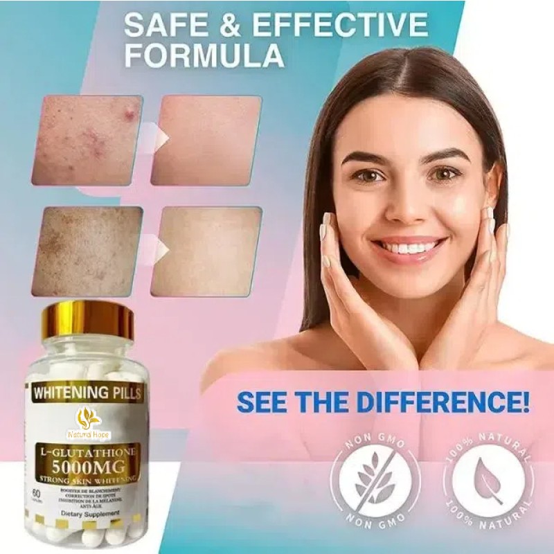 Skin Whitening Capsules Factory - Custom Private Label Antioxidant Supplement