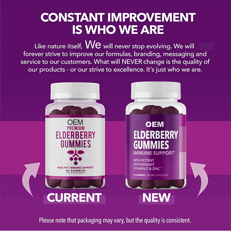 Vegan Elderberry Gummies Supplier - Private Label Immune Support Supplement
