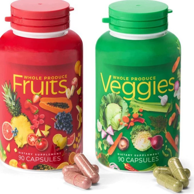 Adult Vitamin Supplement Supplier - Whole Food Fruits Vegetables Capsules