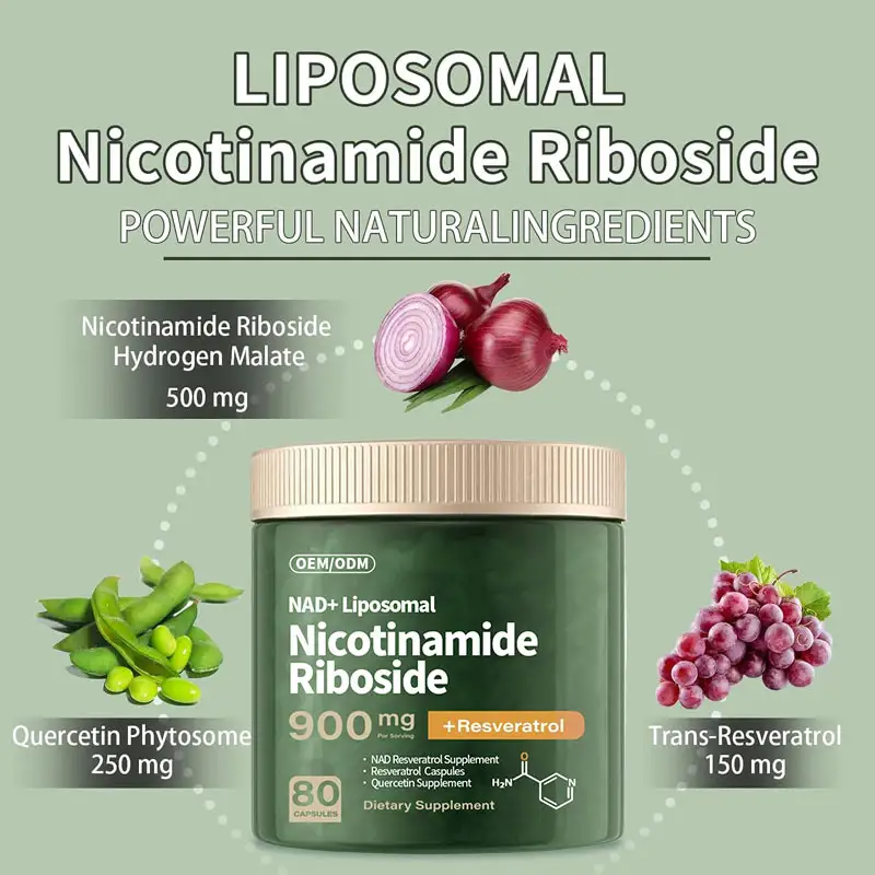 Nicotinamide Riboside Capsules Manufacturer - OEM Liposomal NAD Booster