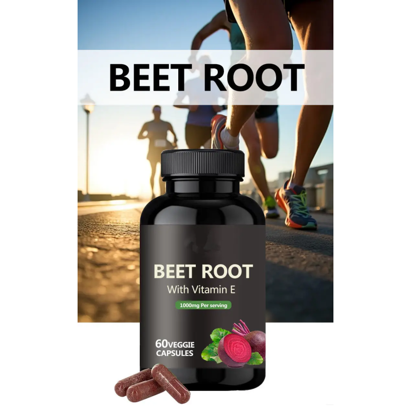 Beet Root Extract Capsules Factory - Private Label 500mg Herbal Supplement