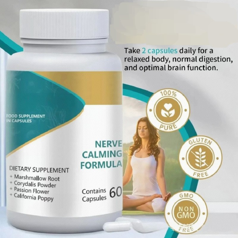 Nerve Calming Capsules Manufacturer - Pro5 Relaxing Health Care Supplement