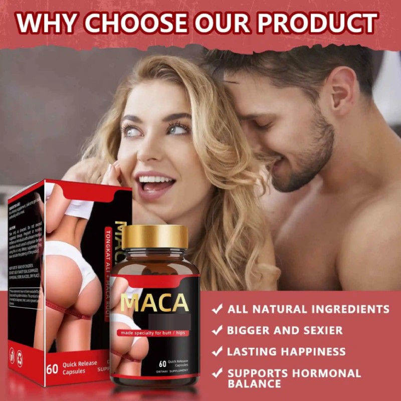 Maca Plus Capsules Supplier - Organic Hip Buttock Enlargement Pills