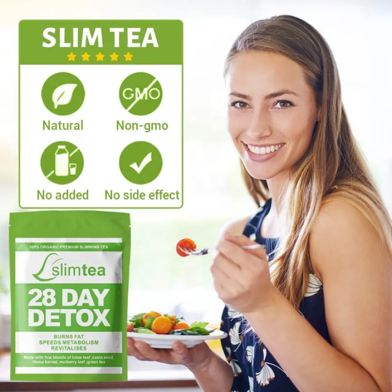 Slimming Tea Manufacturer - OEM 28 Days Herbal Detox Weight Loss
