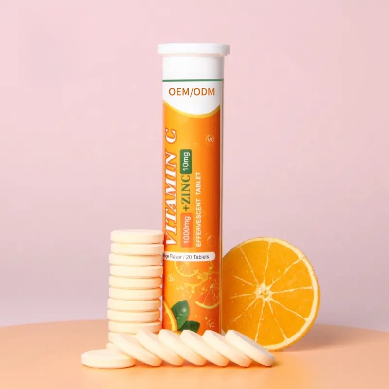 Effervescent Vitamin Drink Supplier - Custom High Vitamin C Zinc Formula
