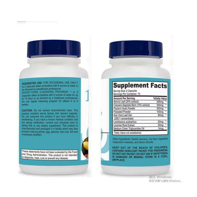 Gut Cleanse Supplement Factory - ODM 15 Day Colon Support Formula