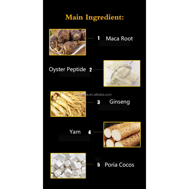 Maca Root Capsules Factory - Private Label Tongkat Ali Stamina Blend