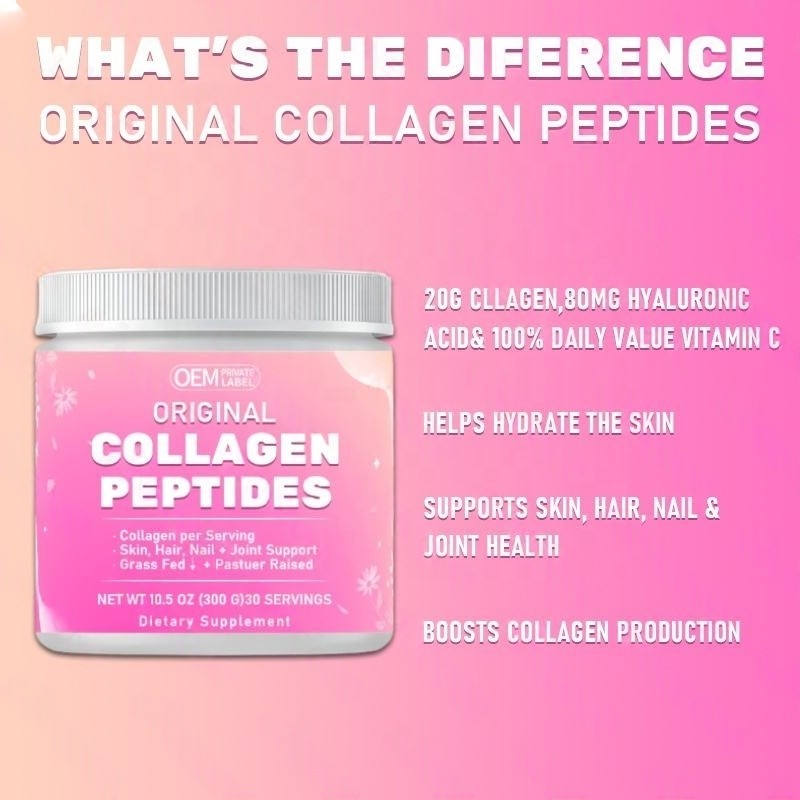 Collagen Powder Manufacturer - Premium Hydrolyzed Skin Hair Nail Support