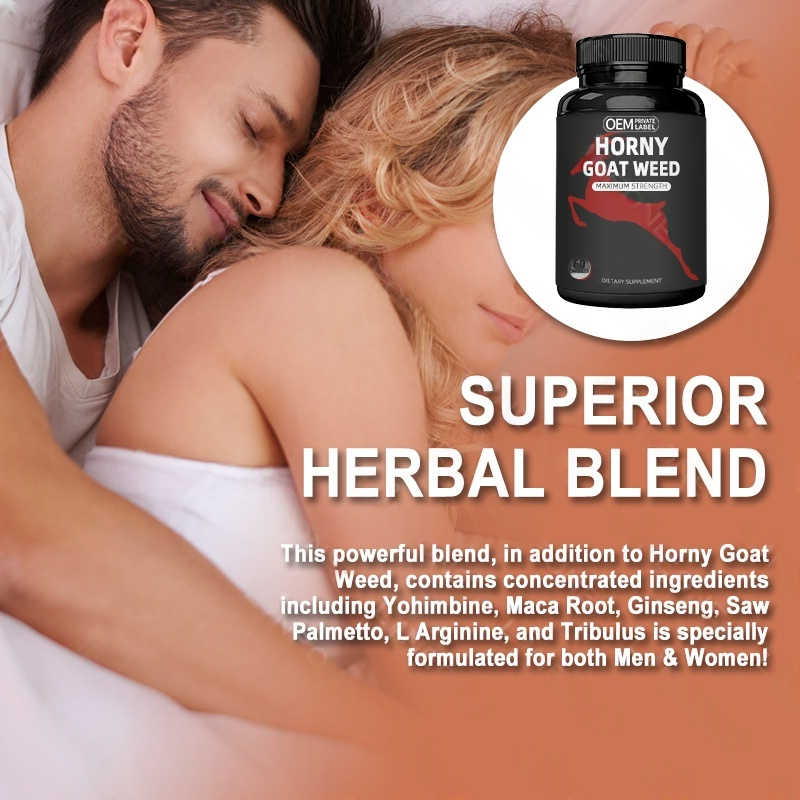 Male Enhancement Capsules Factory - Wholesale Horny Goat Weed Supplement