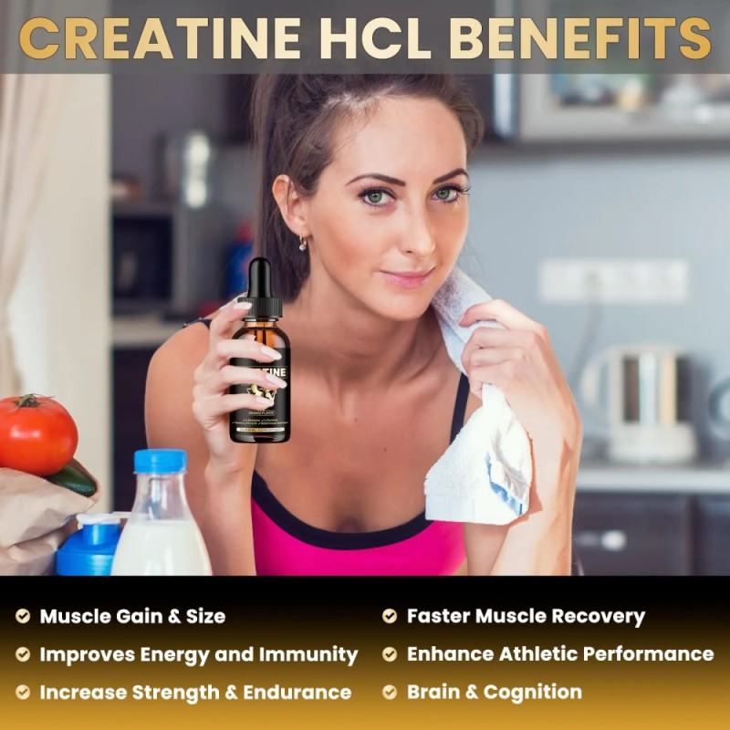 Creatine HCl Liquid Factory - OEM Muscle Growth Energy Recovery
