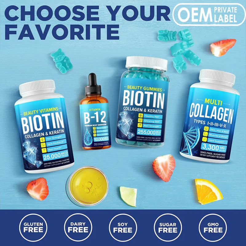 Multivitamin Gummies Manufacturer - OEM/ODM Biotin Skin Beauty Candy