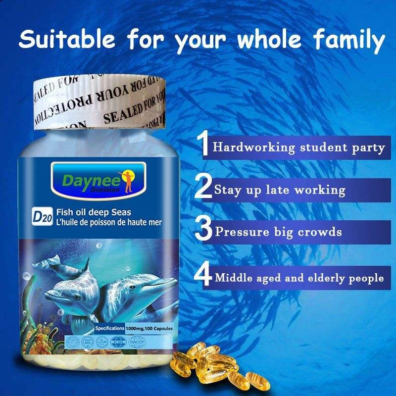 Omega 3 Fish Oil Manufacturer - OEM High Quality Deep Sea Capsules