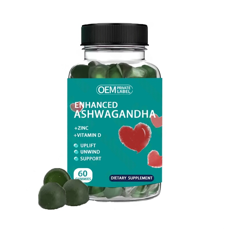 Ashwagandha Gummies Factory - OEM High-Potency KSM-66 Stress Relief