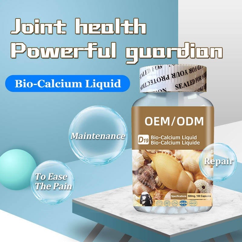 Liquid Calcium Capsules Manufacturer - Bio-calcium Vitamin D3 Softgels
