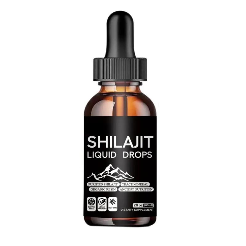 Shilajit Liquid Drops Supplier - Organic Himalayan Resin Energy Drink