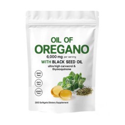 Oregano Softgel Factory - Wholesale 6000mg Plant Extract Antioxidant