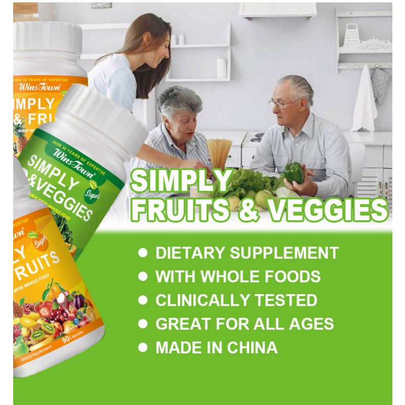 Whole Food Capsules Supplier - Soy-Free 40 Superfoods Aloe Vera