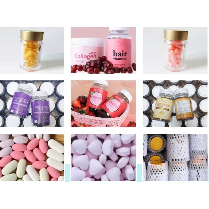 Collagen Gummies Factory - Vitamin C Skin Whitening Glow Candy