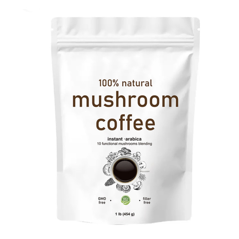 Mushroom Coffee Powder Factory - Organic 10 in 1 Immune Support Blend