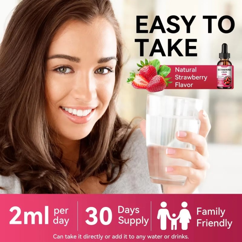 Berberine Liquid Drops Factory - Organic Ceylon Cinnamon Quercetin Blend