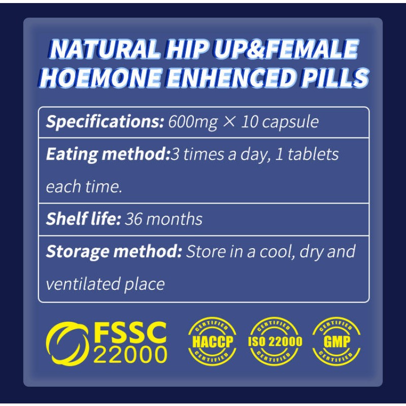 Hip Enhancement Capsules Supplier - OEM Butt Lift Breast Enhancement