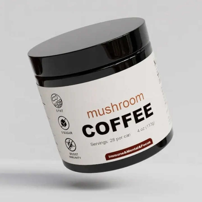 Mushroom Coffee Powder Supplier - ODM Herbal Lions Mane Chaga Reishi