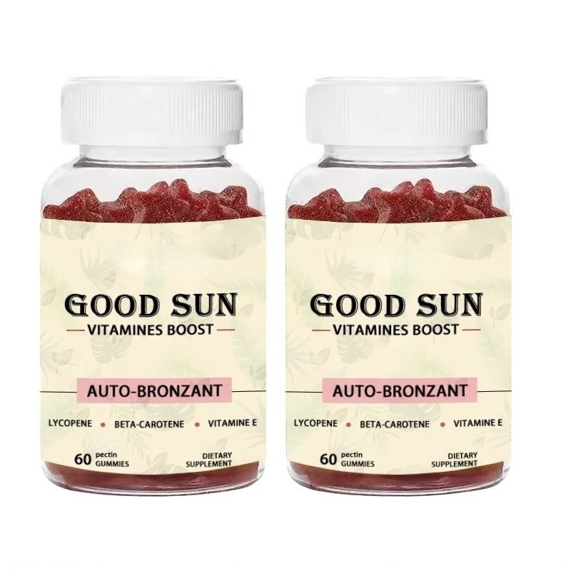Sun Tanning Gummies Manufacturer - GMP Lycopene Beta-Carotene Formula
