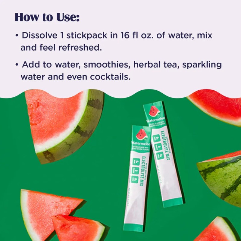 Electrolyte Drink Powder Manufacturer - OEM Watermelon Immune Booster