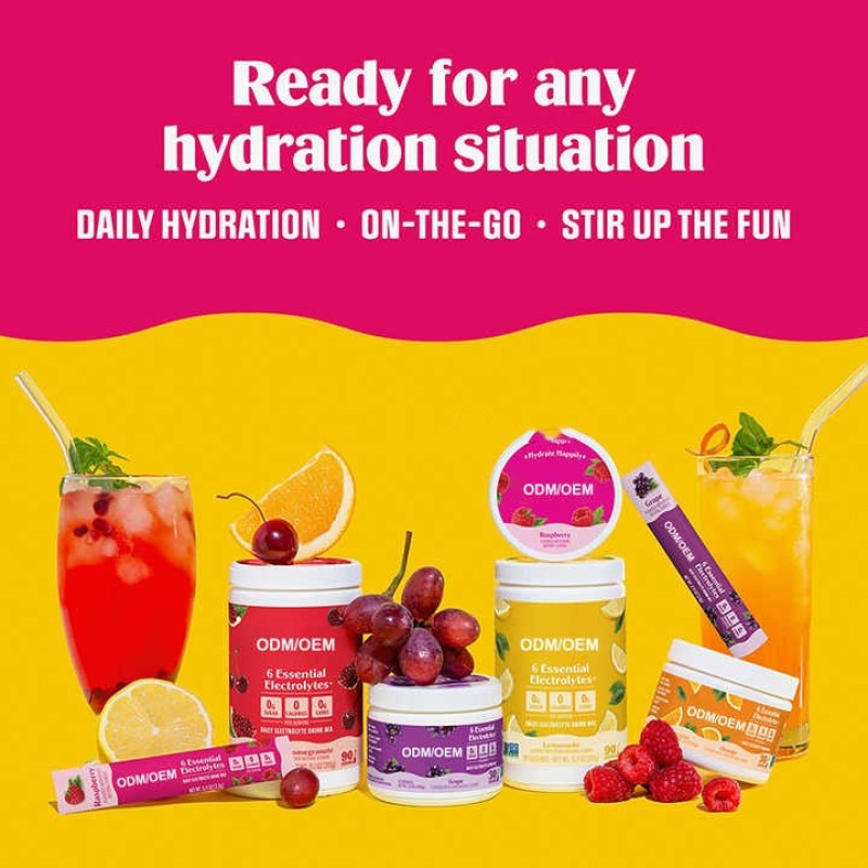 Electrolyte Powder Factory - Private Label Hydration Multiplier Sport