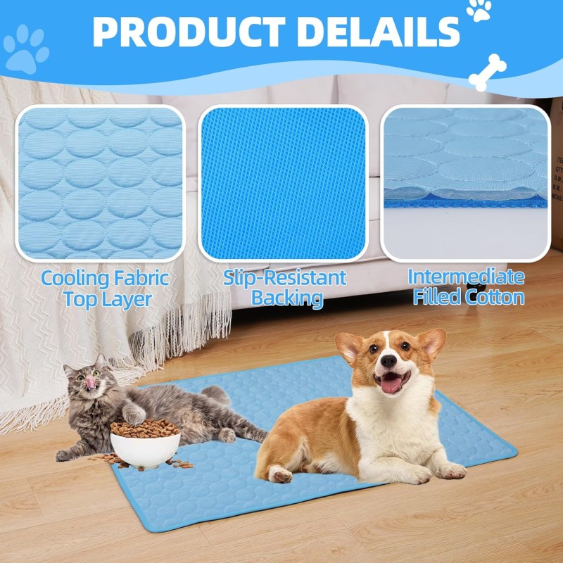 Pet Cooling Mat Factory - Extra Large Washable Bed Mat