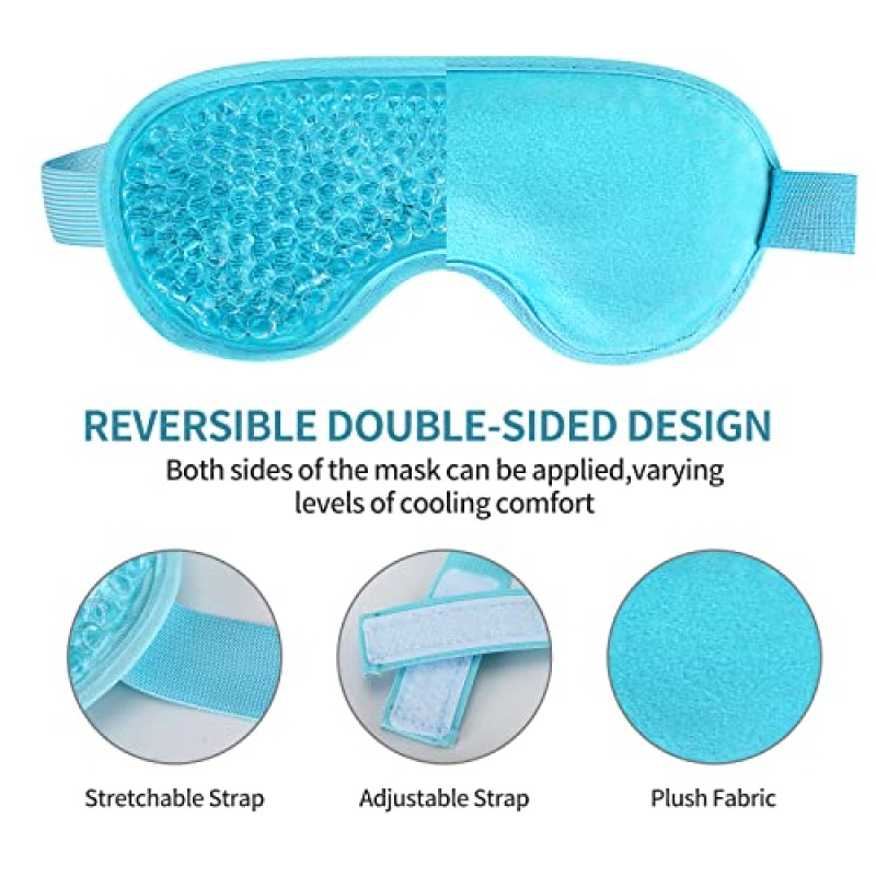 Gel Eye Mask Supplier - Reusable Bead Compress Therapy