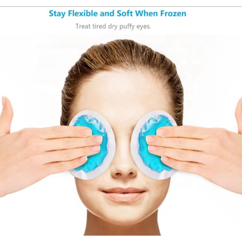 Round Ice Pack Supplier - Non Woven Fabric Backing