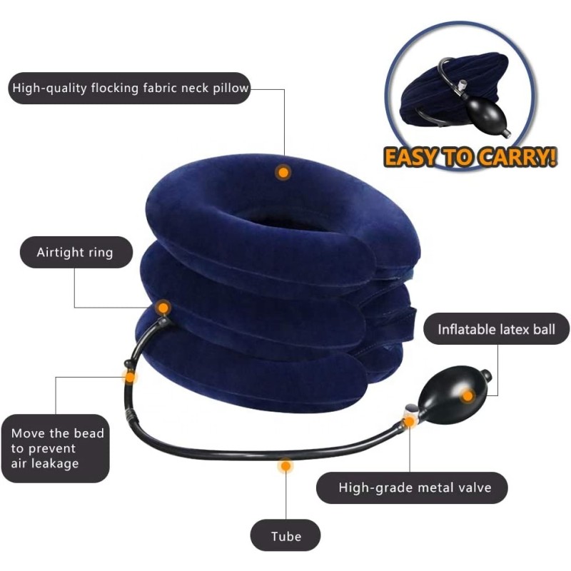 Neck Traction Device Manufacturer - Inflatable Cervical Posture Pump