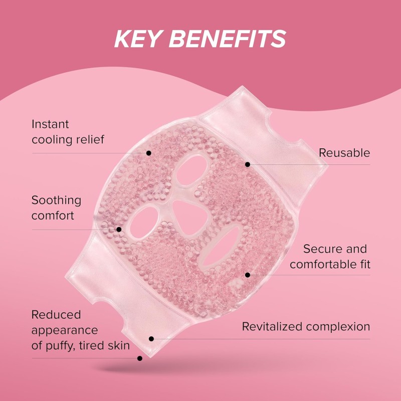 CryoChill Mask Supplier - Reusable Ice Beaded Face