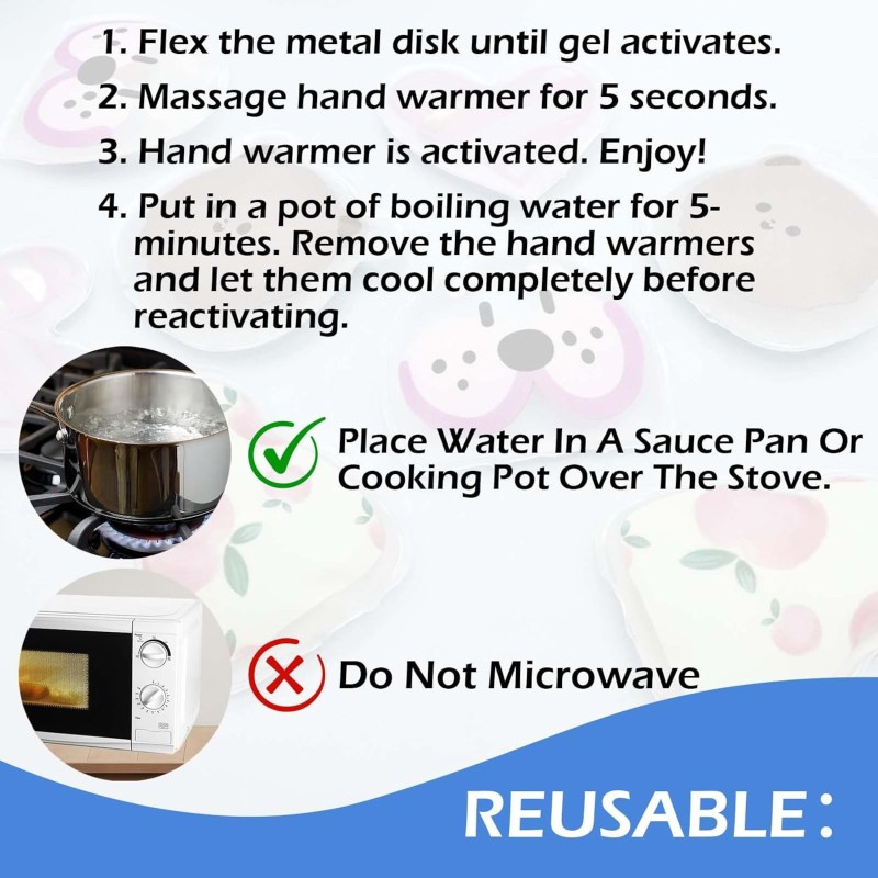 Click Hand Warmer Supplier - Instant Reusable Camping Hiking Gear