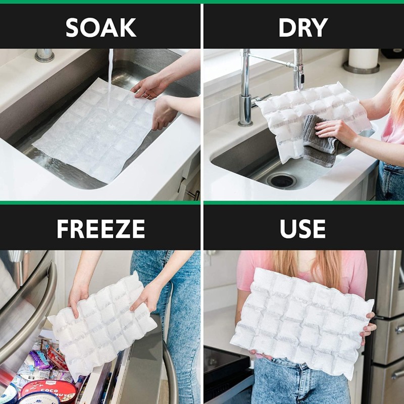 Hot Cold Pack Supplier - Flexible Flat Lunchbox Cooler Ice Pack