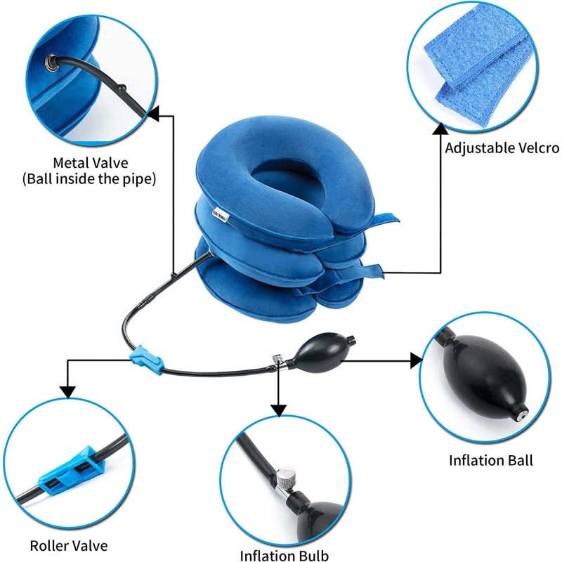 Cervical Traction Device Factory - Air Inflatable Neck Support Equipment