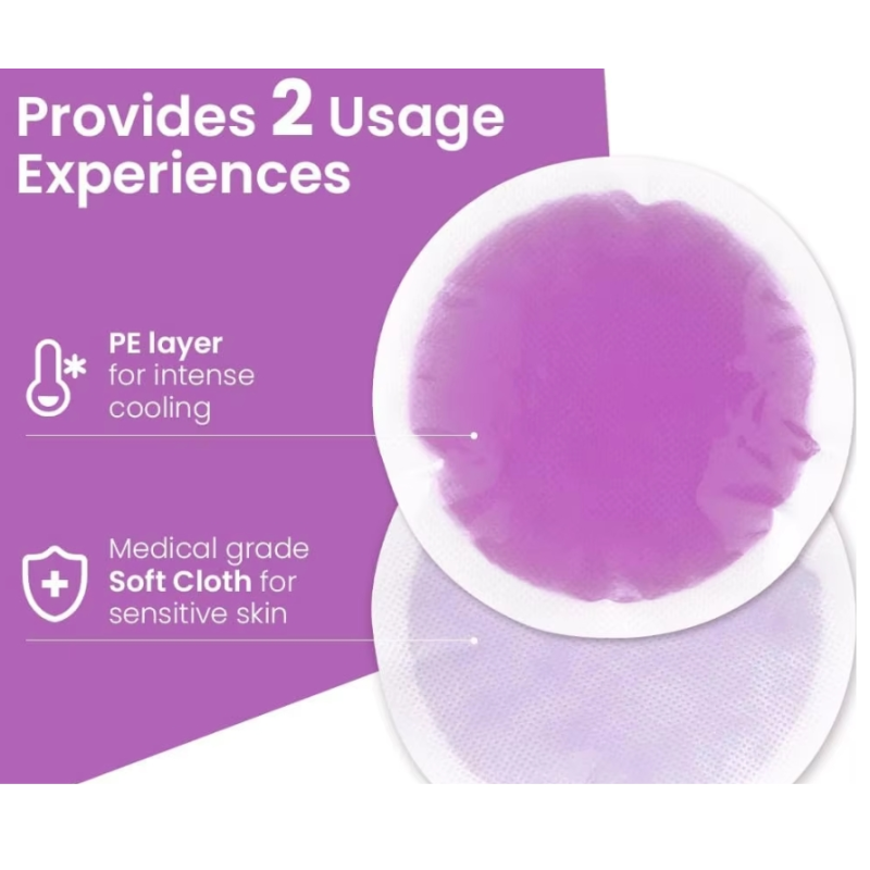 Small Ice Packs Factory - 6 Pack Circular Gel