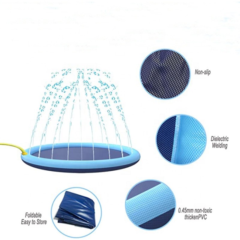 Pet Sprinkler Pad Factory - Manufacturer Splash Pad Gift