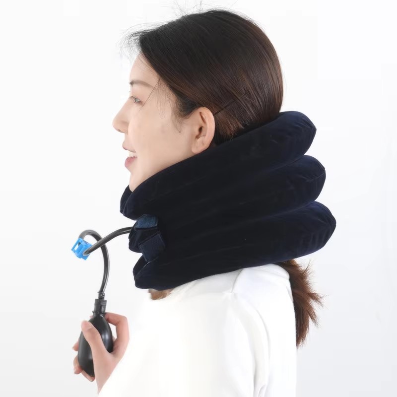 Neck Traction Pillow Supplier - Air Inflatable Cervical Stretch Device