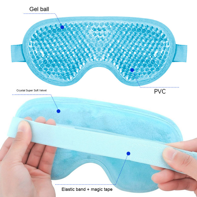 Gel Eye Patch Manufacturer - Reusable Hot Cold Sleep Beauty