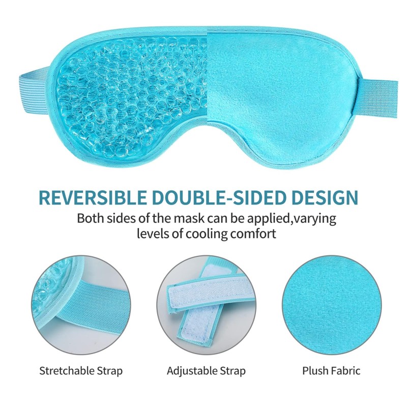 Eye Mask Supplier - Blue Therapy Compress Puffiness