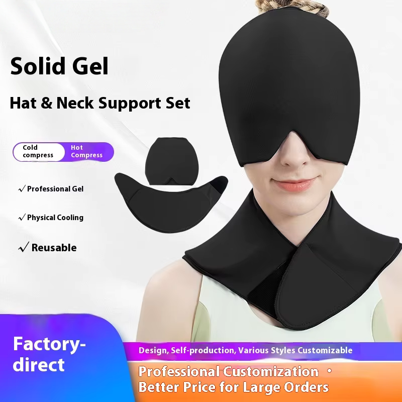 Gel Cap Supplier - Solid Head Cover Neck Shoulder