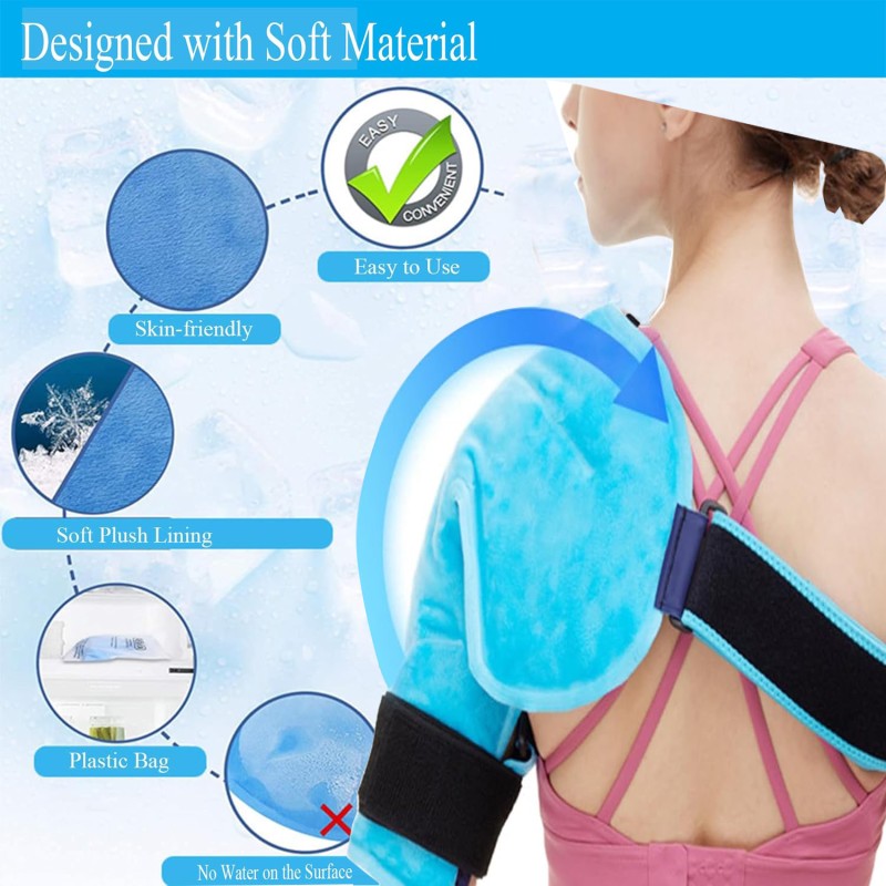 Shoulder Ice Pack Factory - Wholesale Custom Gel Pain Relief