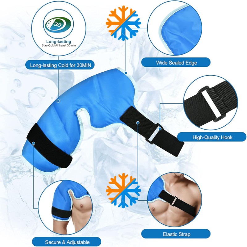 Shoulder Ice Pack Factory - OEM ODM Reusable Gel Wrap